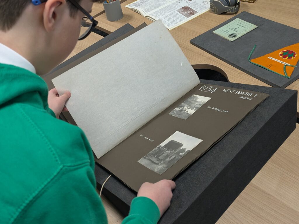 Exploring a camp photo album from the 1930s