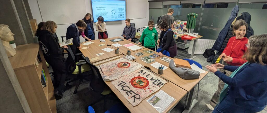 Examining Archive images and District memories together at UCL