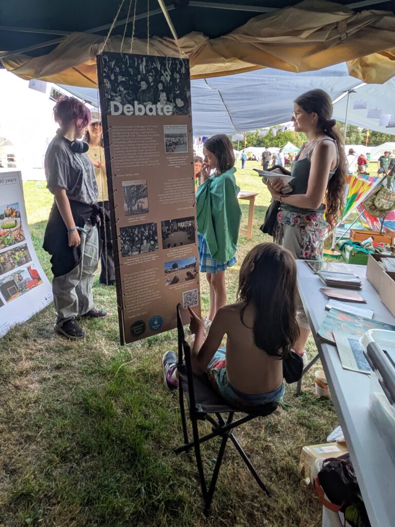 Display Boards sparked debate with all visitors