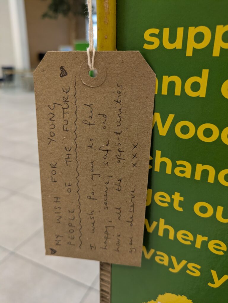 Comment left by Coop staff for Woodcraft Folk