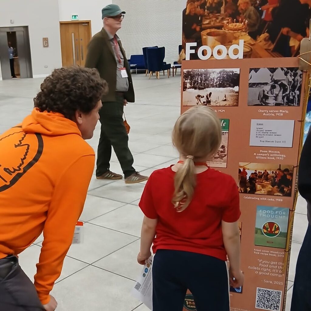 Displays on all aspects of Woodcraft Folk