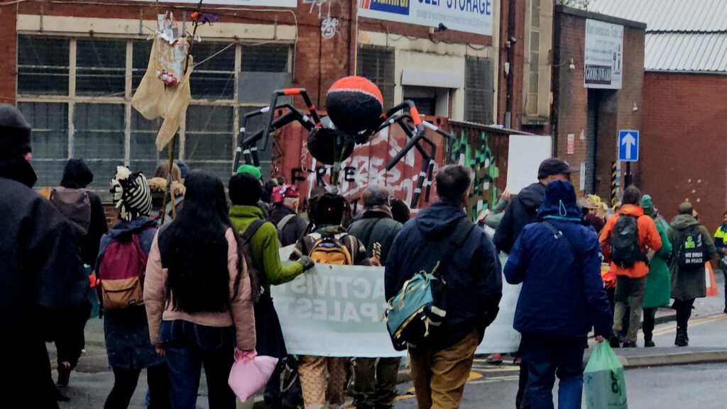 Cardboard carnival in Birmingham for COP 30