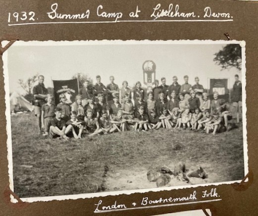 Image of an early Woodcraft Group