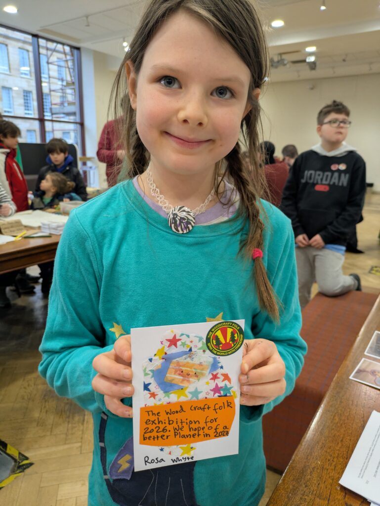 Postcards form part of our exhibition