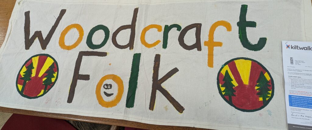 Kiltwalk banner