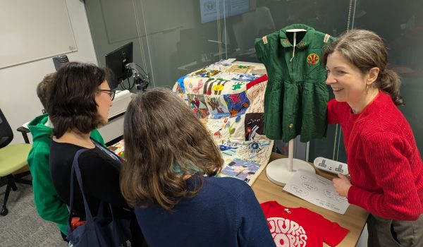 Costumes fabrics and patchwork in Woodcraft Folk Archives