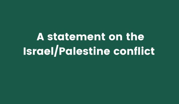 Statement on IsraelPalestine